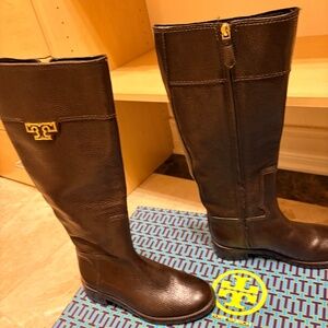 Chocolate Brown Riding Boots